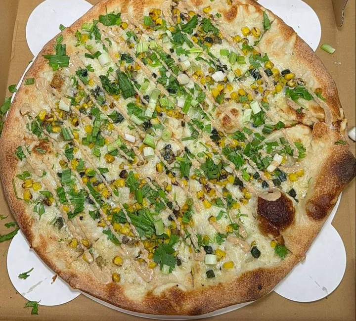 A vegan friendly pizza