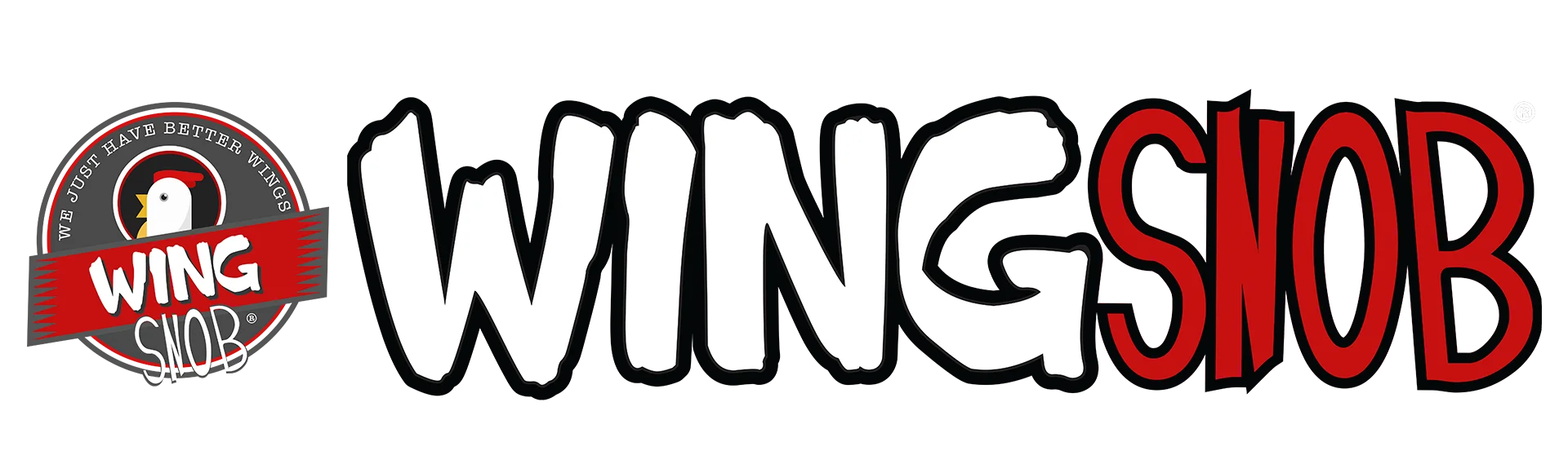 Logo of Wing Snob, a wing-focused restaurant brand