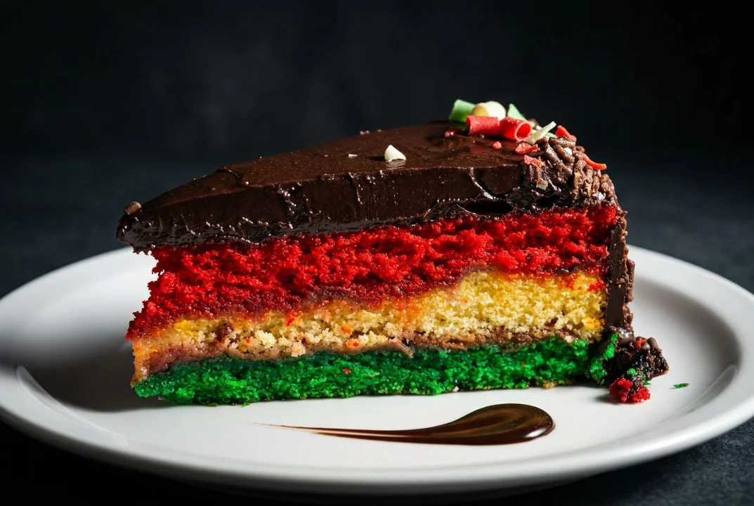 Italian Rainbow Cake