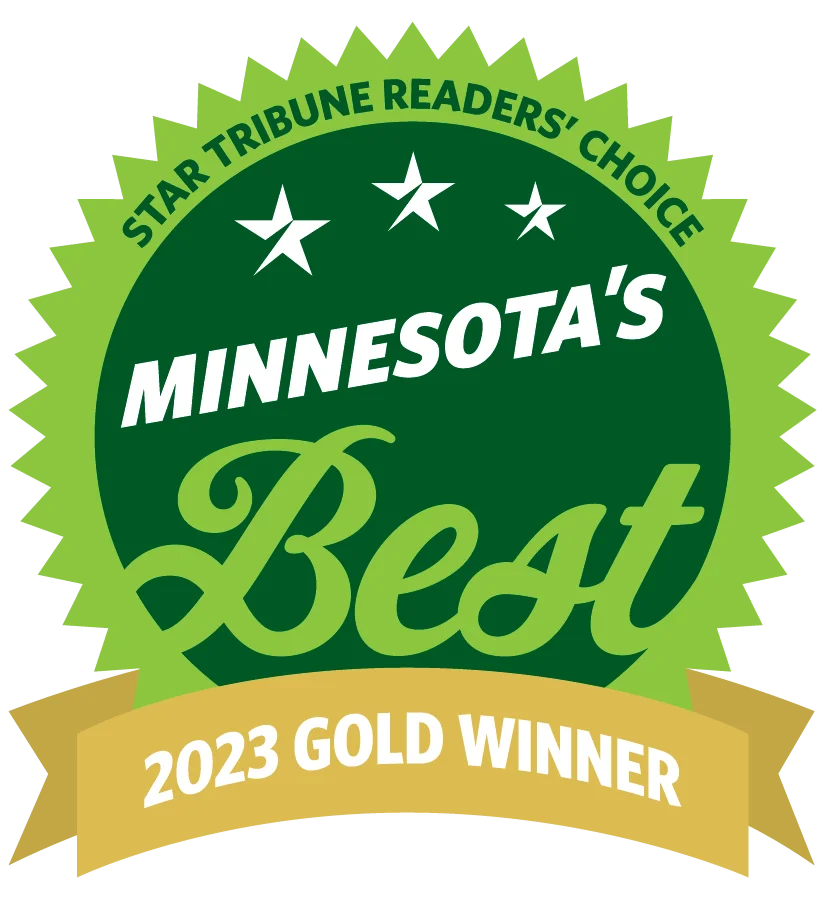 Minnesota's Best 2023 Star Tribune Readers' Choice award badge