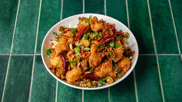 Chicken Cartilage with Mala BBQ Spice