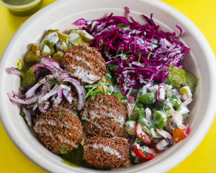 Hummus Falafel Bowl