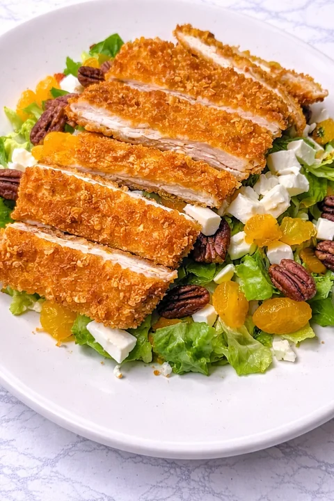 Pecan-Encrusted Chicken Salad