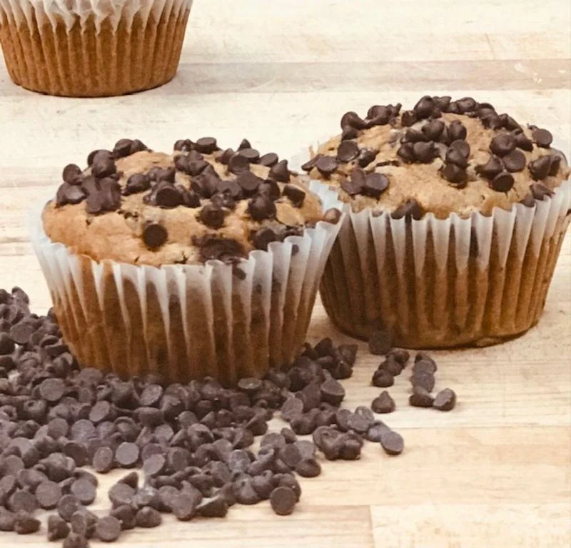 Pumpkin Chocolate Chip Muffin