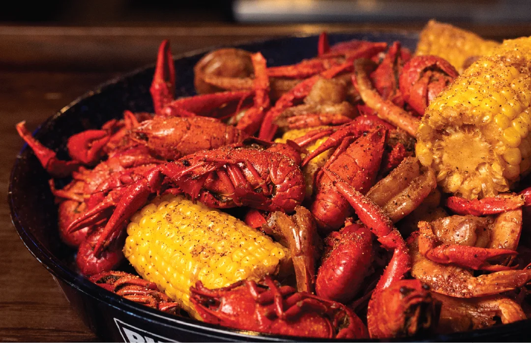 Cajun Food From Our Menu