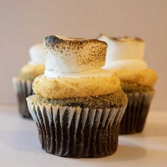 Cupcake of the Month- S'mores
