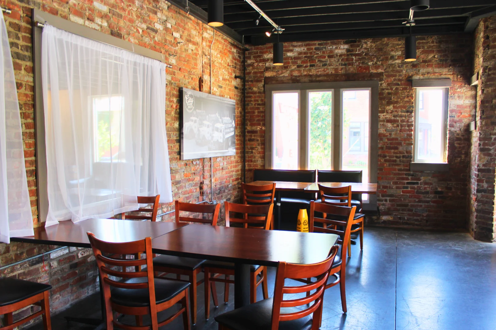 Private event space at Parlour x Falls City in Louisville, KY