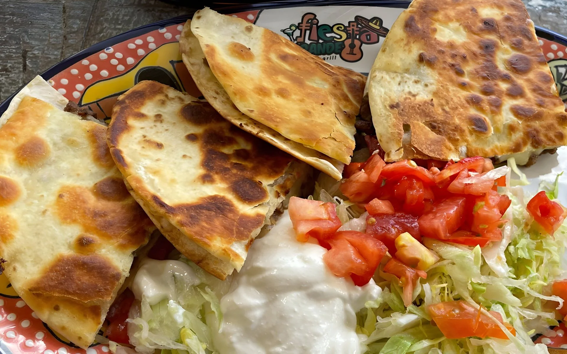 Ckn/Shrimp fajitas de la casa