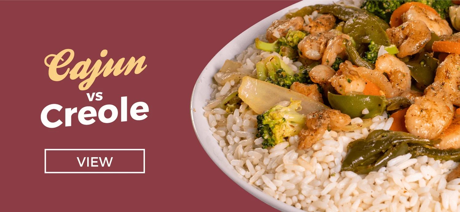 Cajun vs Creole. Click to learn more.