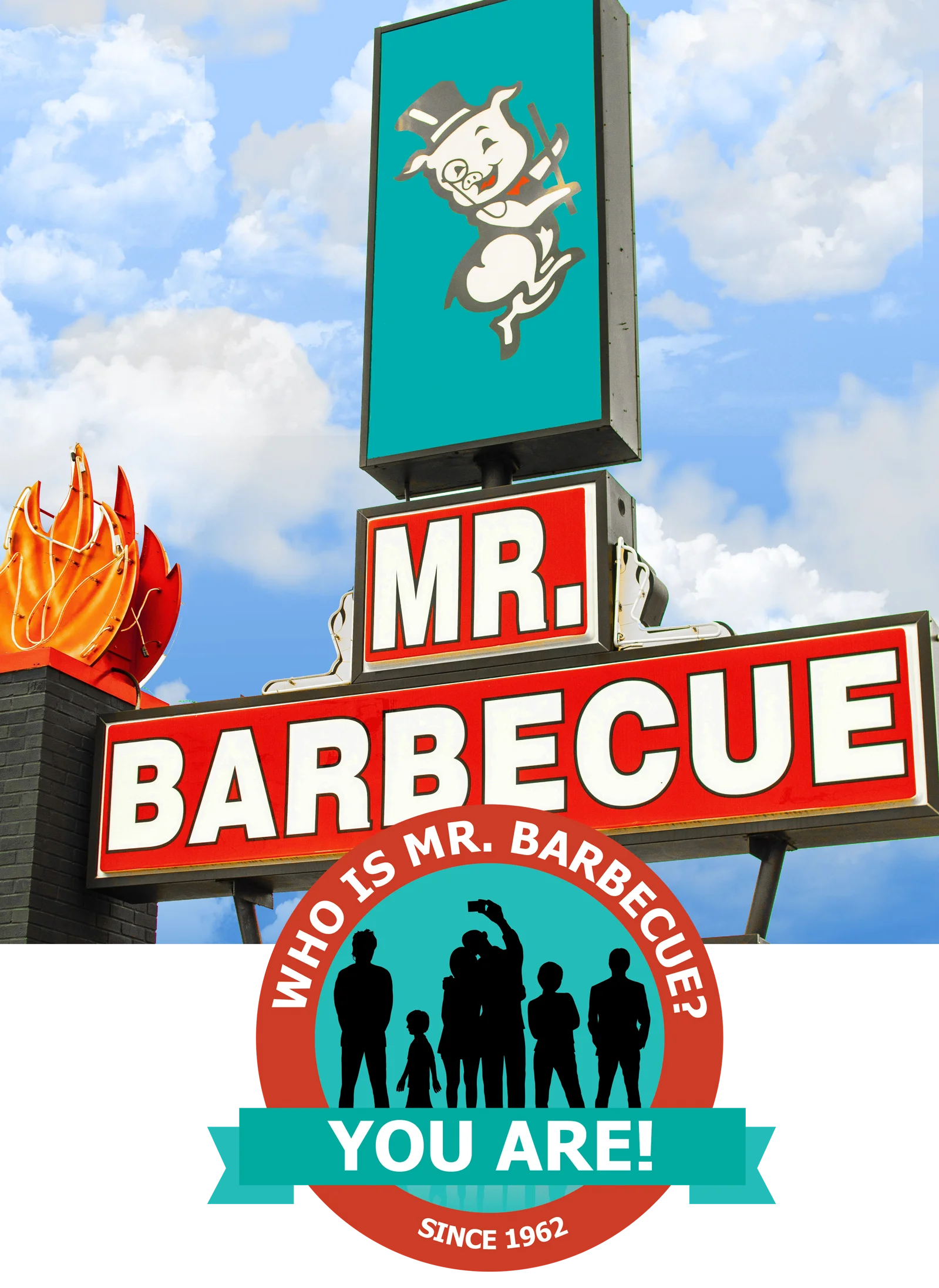 Mr. Barbecue Historic Sign
