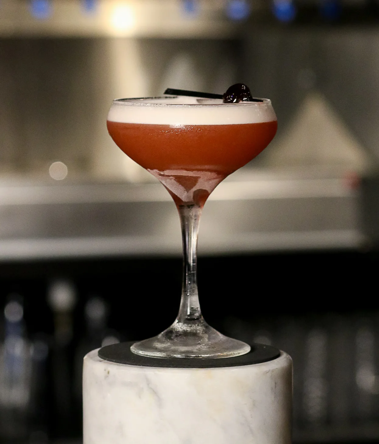 Cocktail at West Des Moines Iowa Brewpub HiFi Brew Lounge