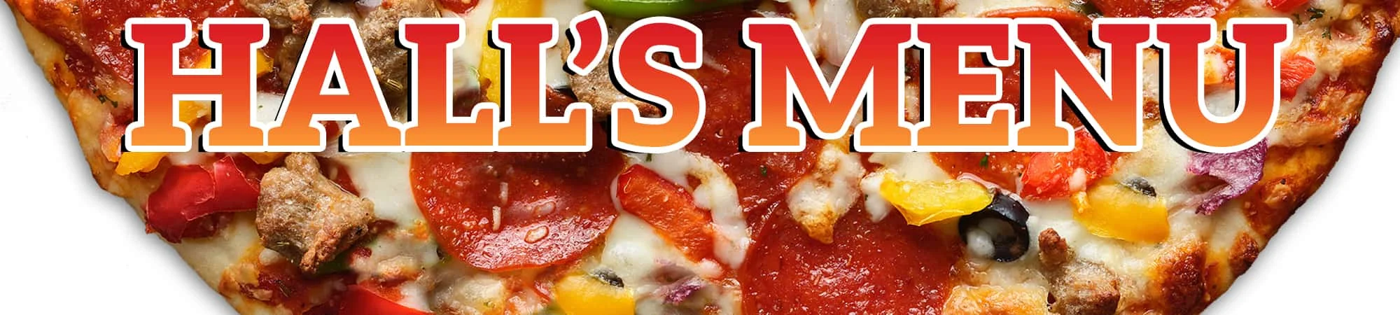 Menu header image featuring a variety of delicious dishes.