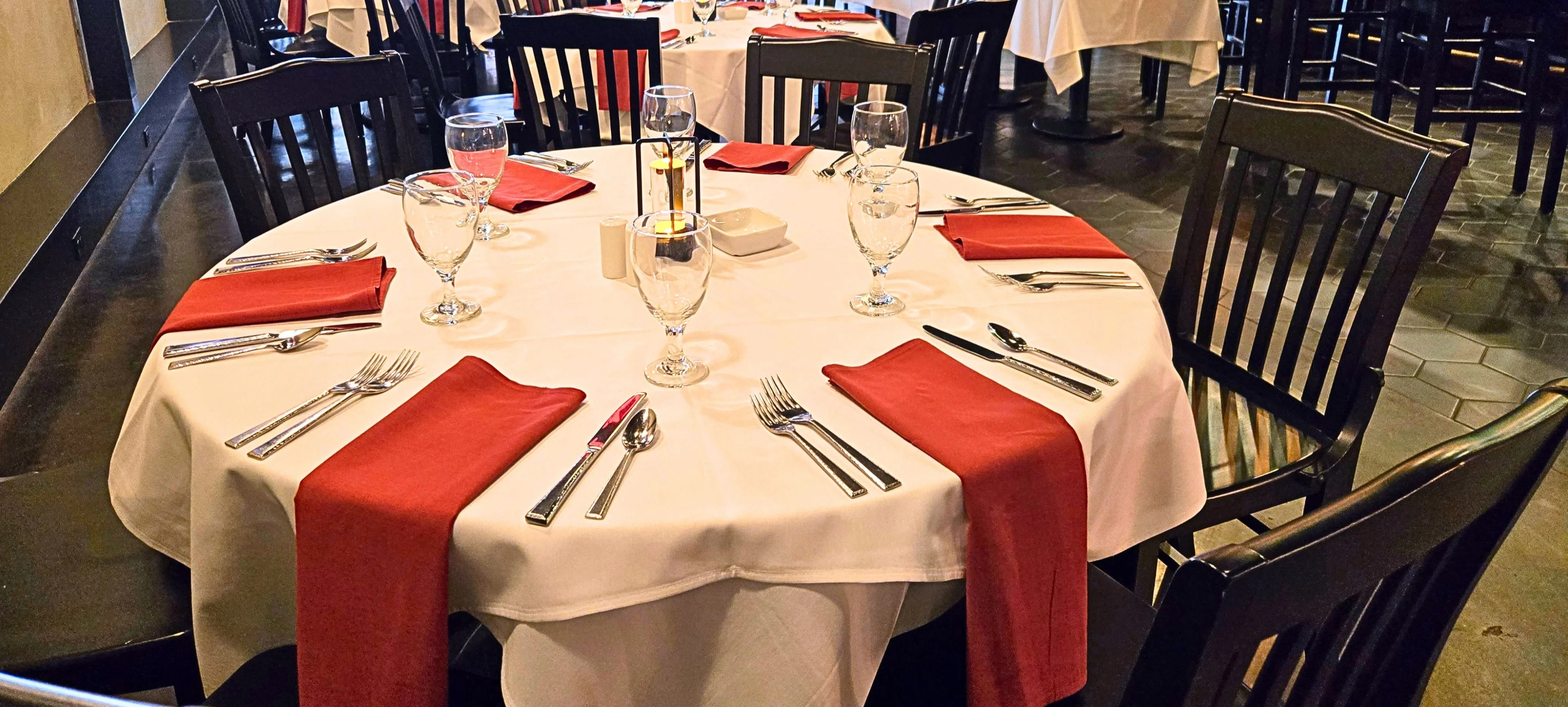 A restaurant chef preparing a dish