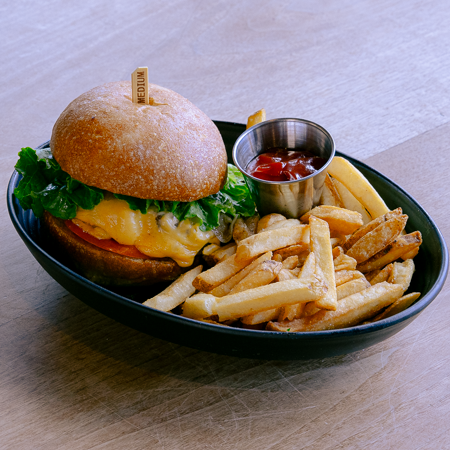 Old Stove Brewing Co - Pike Place - Old Stove Burger*