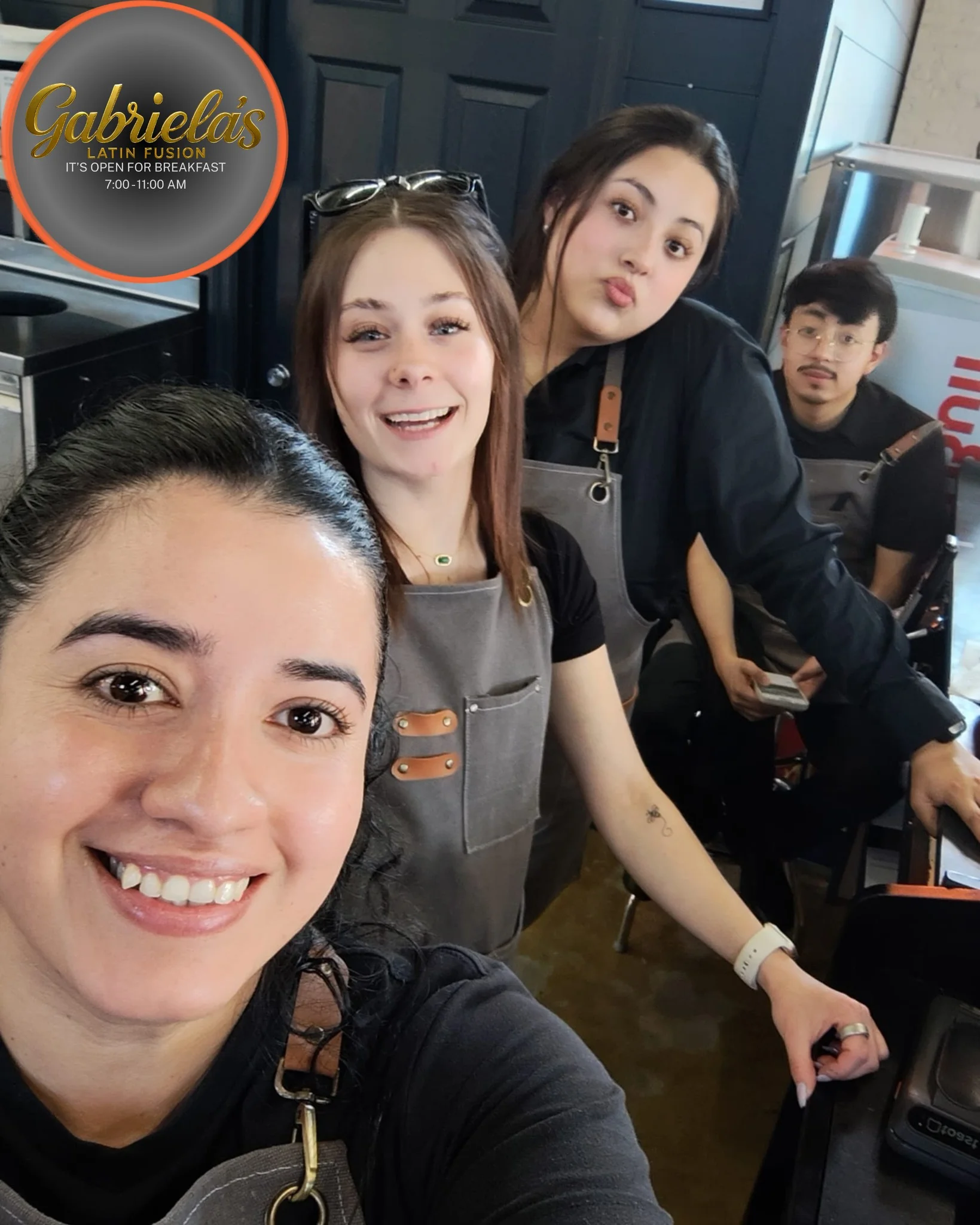 Friendly staff at Gabriela's Latin Fusion restaurant