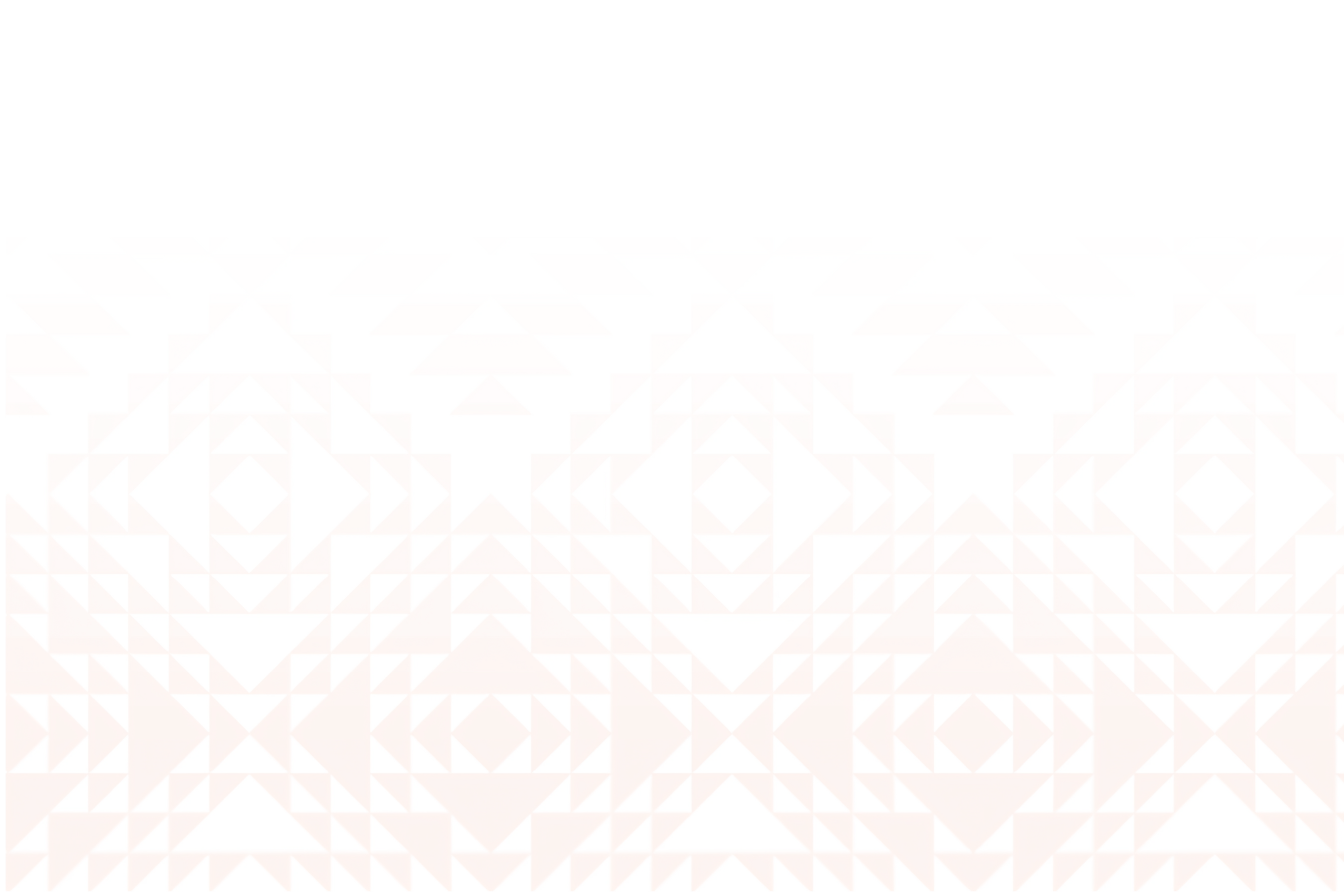 Geometric pattern in shades of orange and red on a white background.