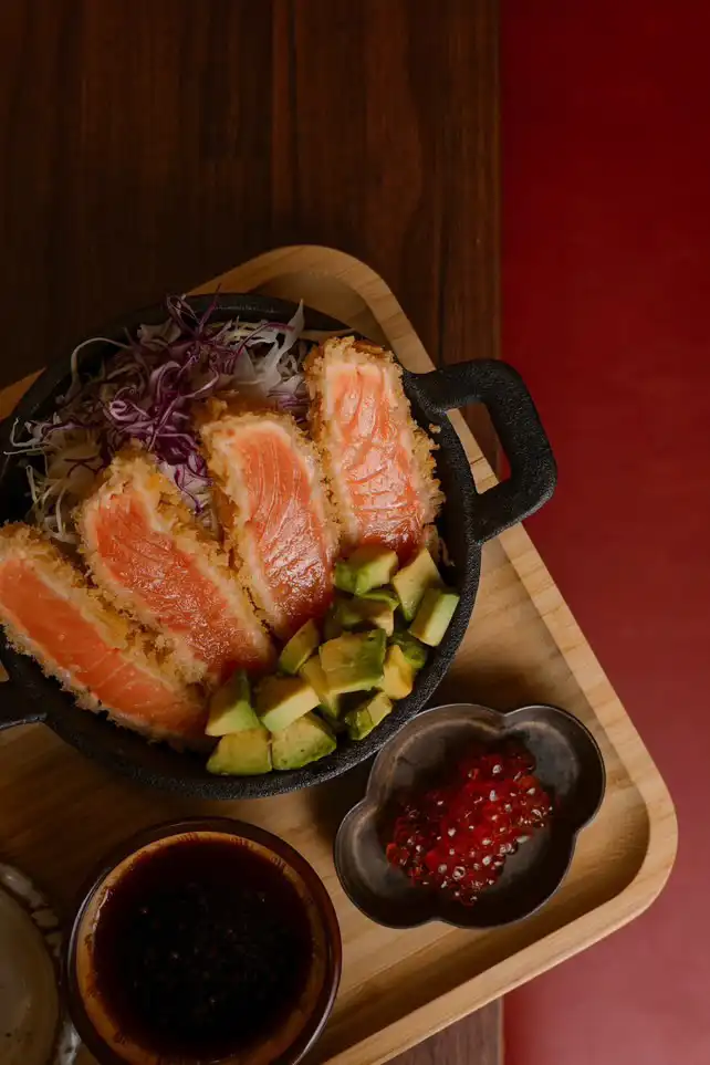salmon katsu