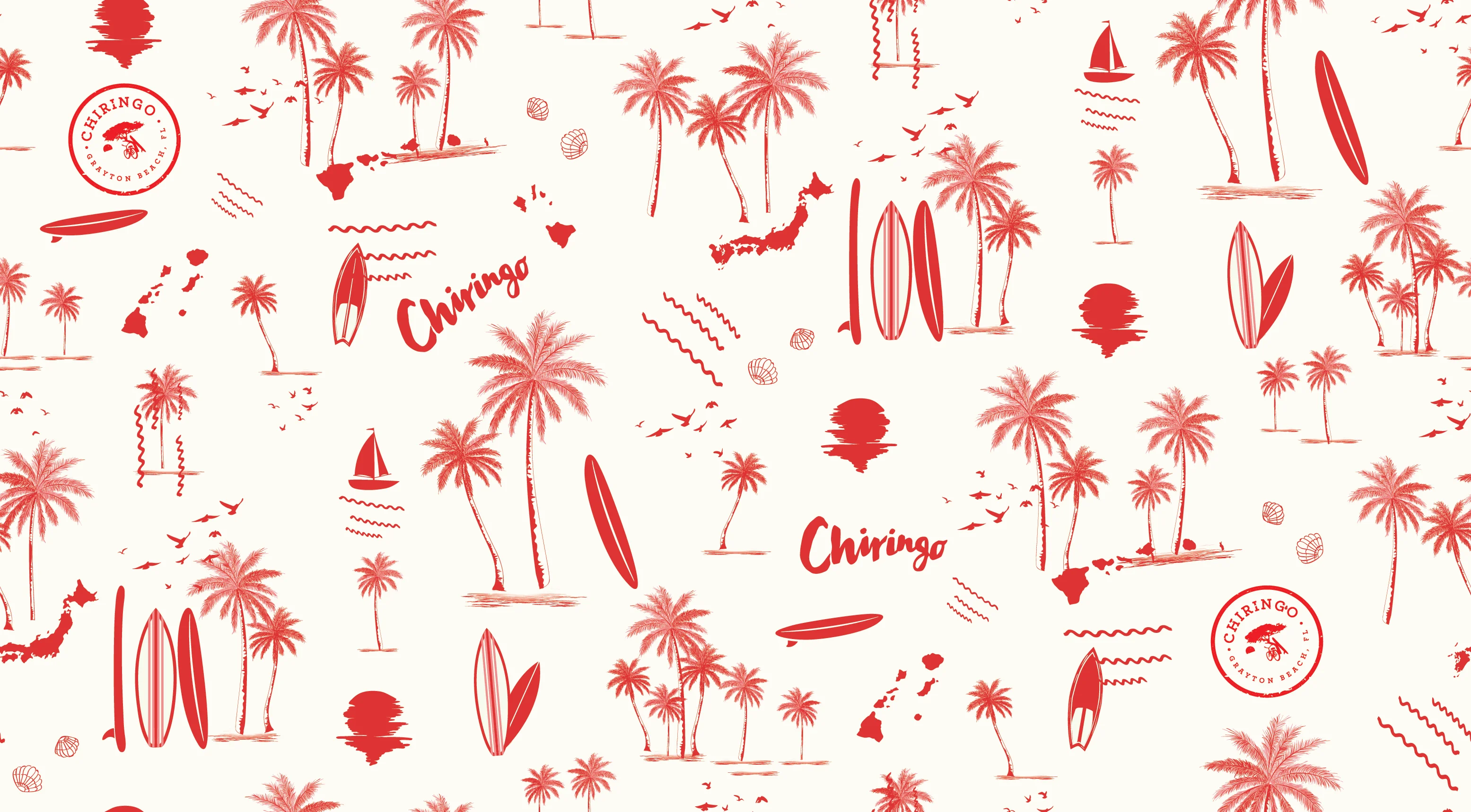 chiringo surf graphic