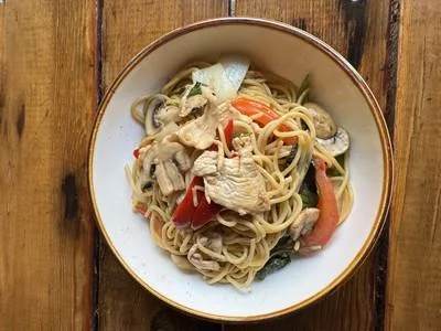 Thai Drunken Spaghetti