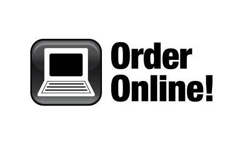 Online ordering button for food delivery services