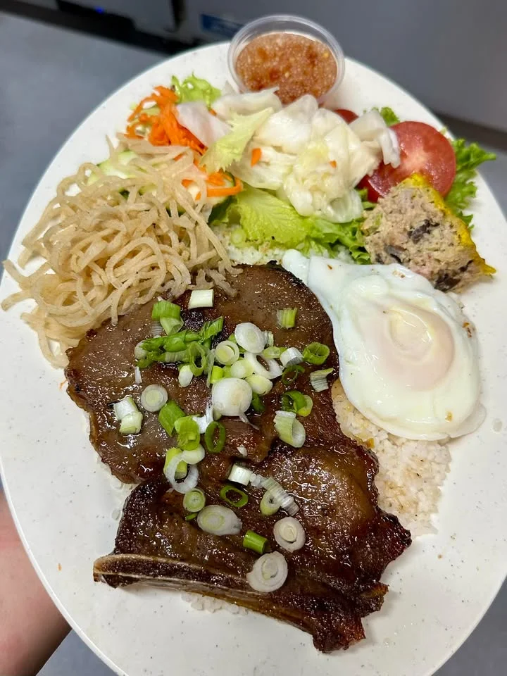 A fresh plate from Mama Kim's