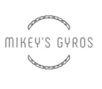 Logo of Mikey's Gyros, a Mediterranean restaurant specializing in gyros