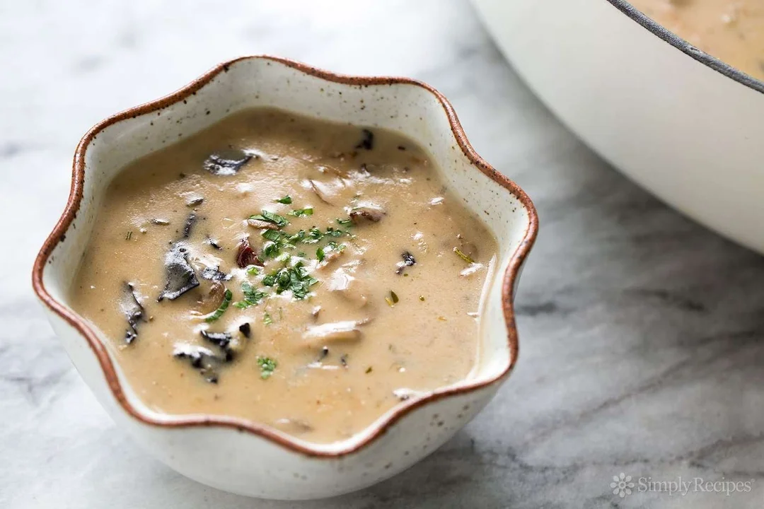Forest Mushroom Velouté (Vegetarian)