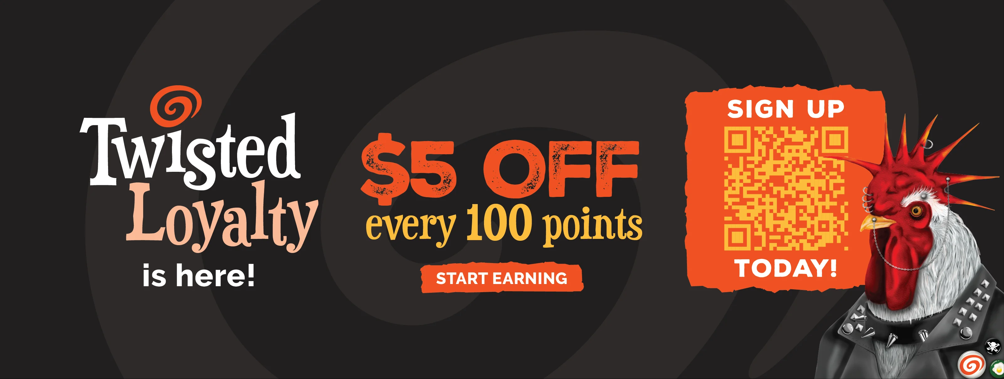 Twisted Loyalty is here. Click here to start earning.