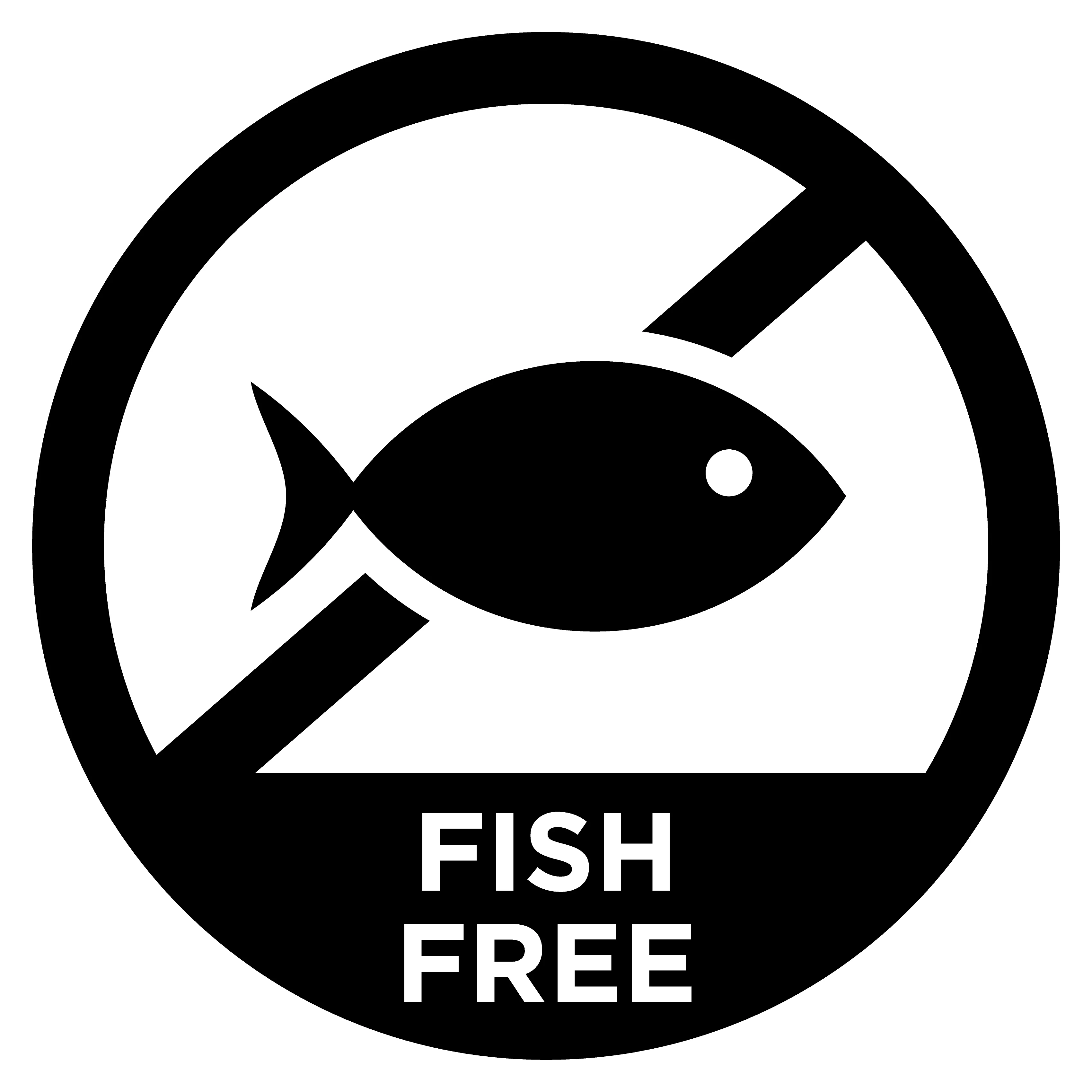 Delicious fish dish labeled as fish-free, showcasing a vibrant presentation.