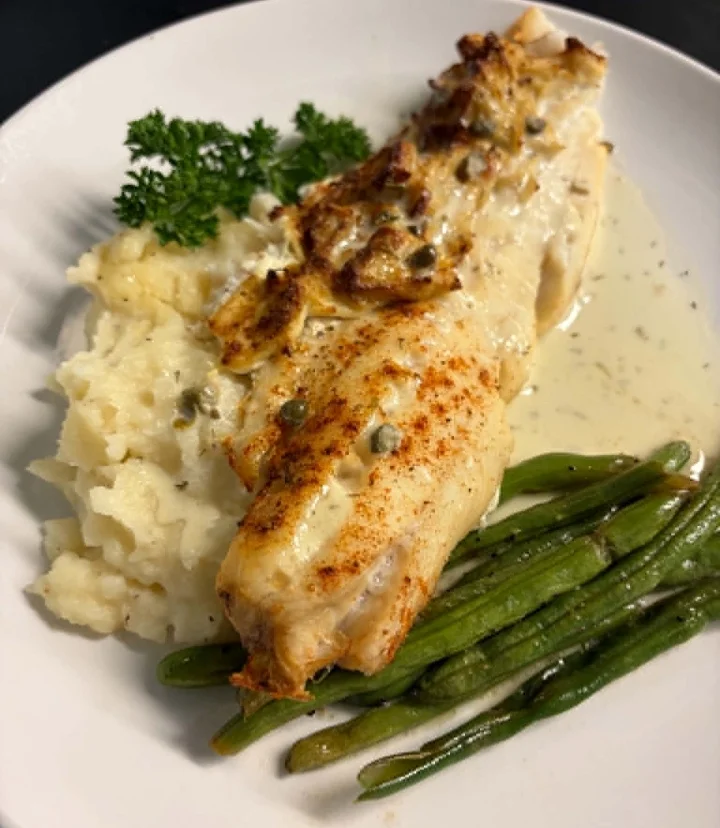 CRAB CRUSTED HADDOCK