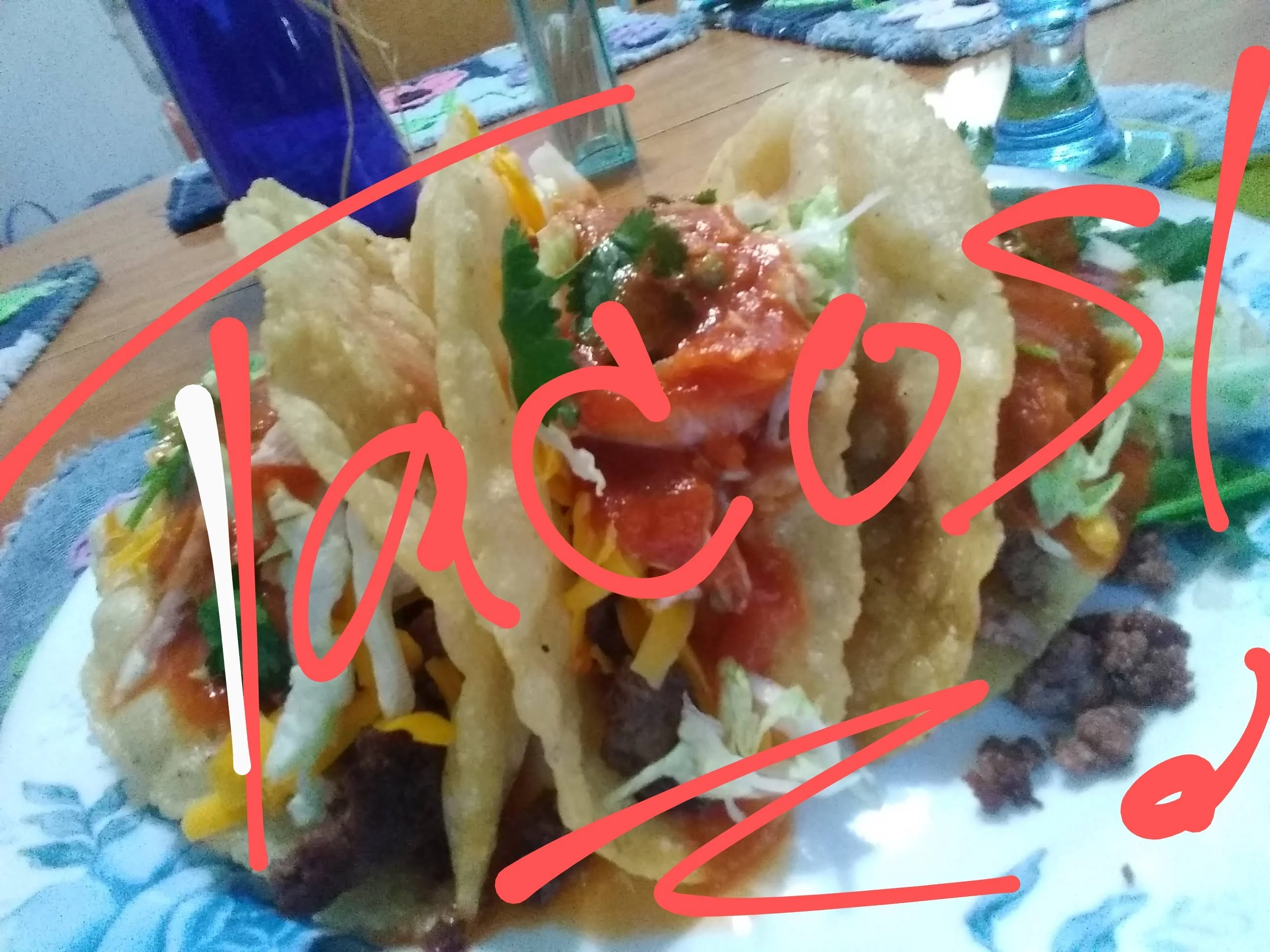 Delicious Mexican tacos topped with fresh ingredients