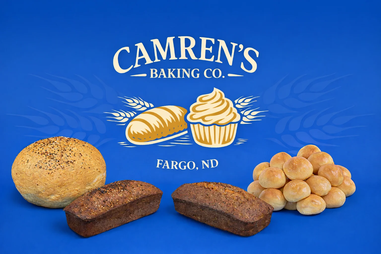 Artisan bread and rolls from Camren's Baking Co. in Fargo, ND