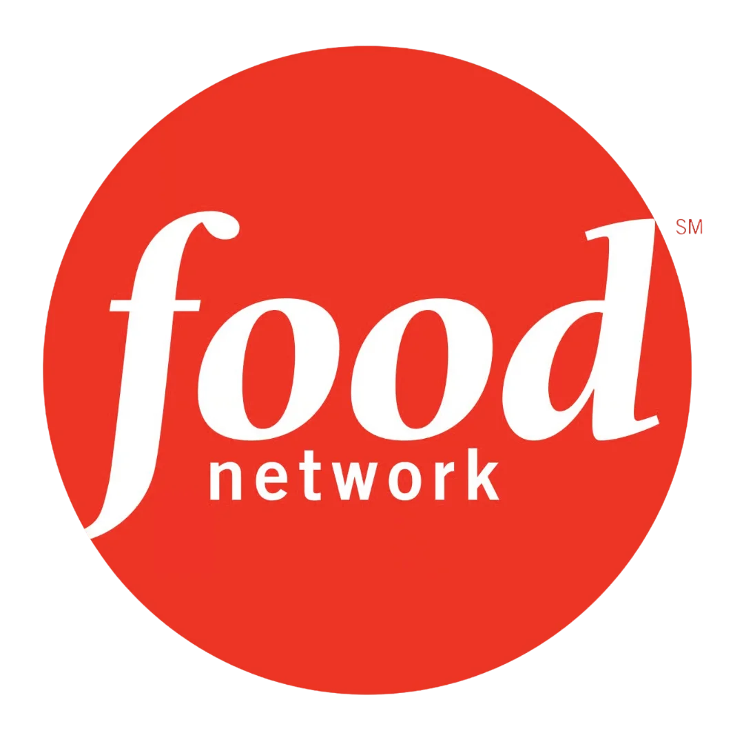 Food Network logo on a red background