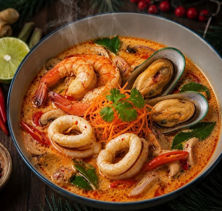 Tom Yum Goong Seafood