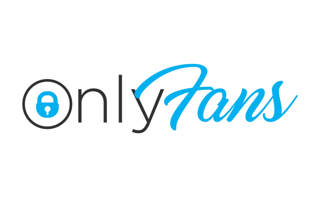 OnlyFans logo featuring a padlock symbol