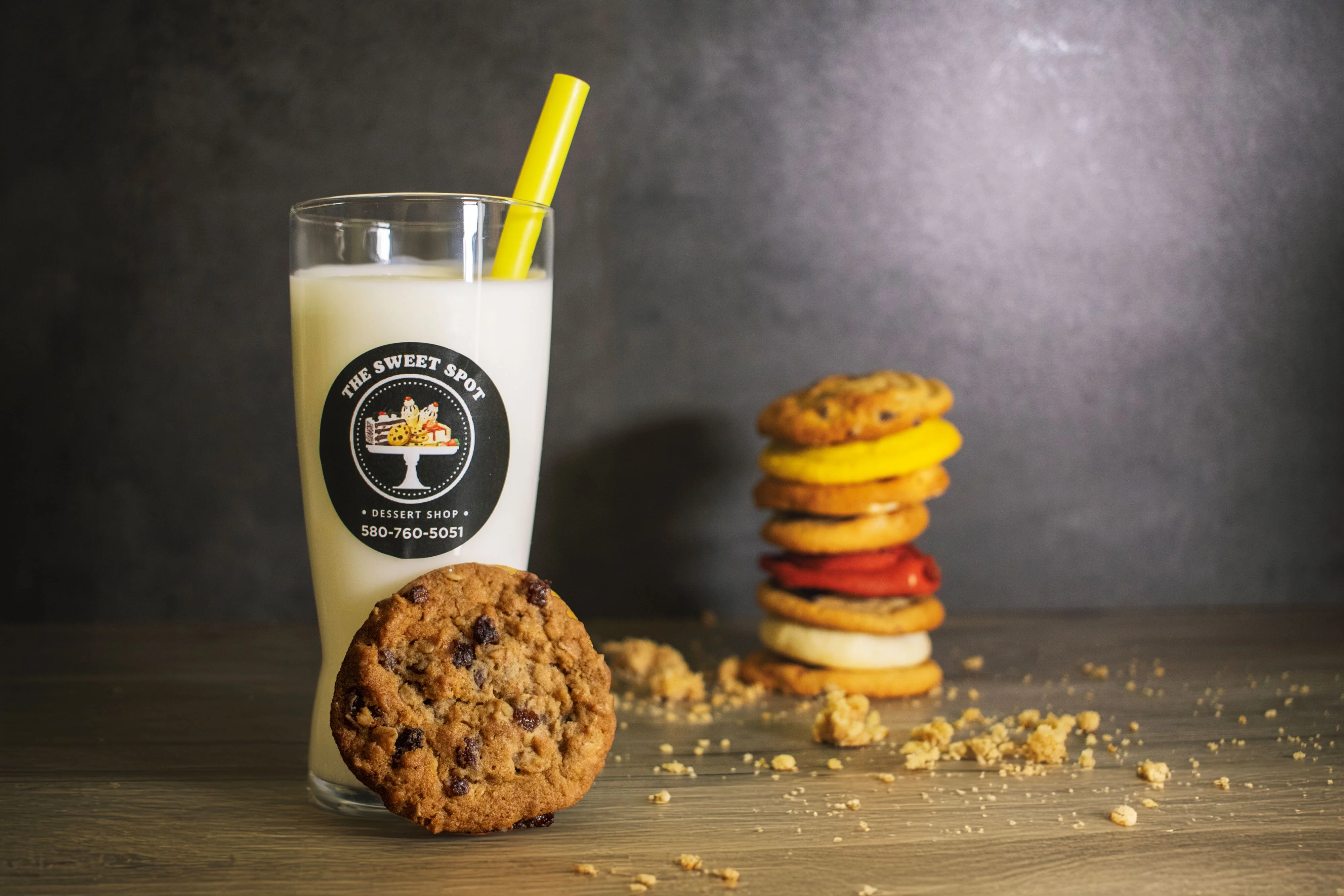 cookies and milkshake