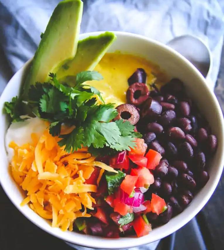 Tali Bowl with Cheese Barvarian