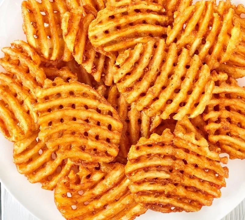 Waffle fries