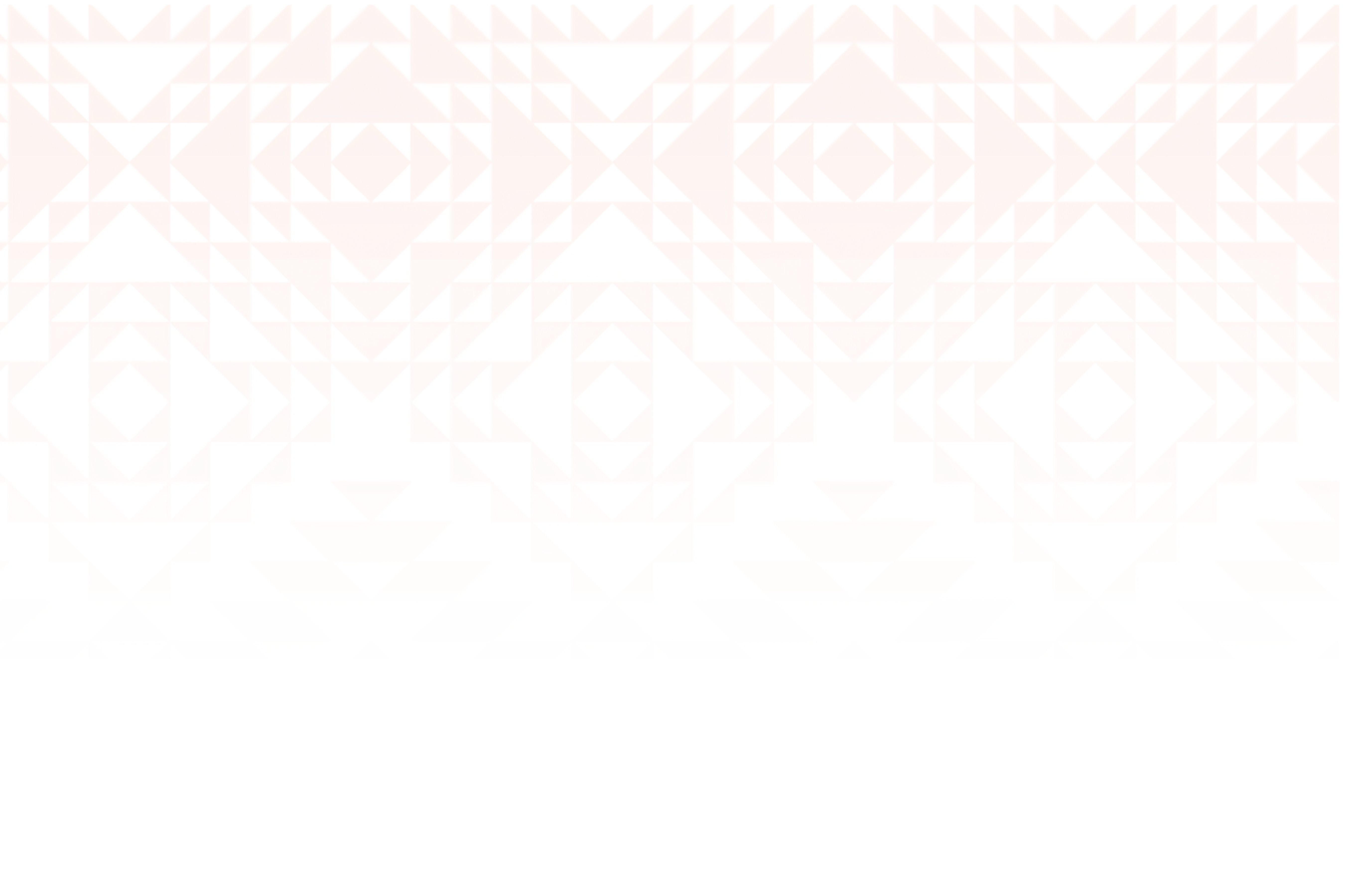 Geometric pattern in shades of orange and red on a white background.