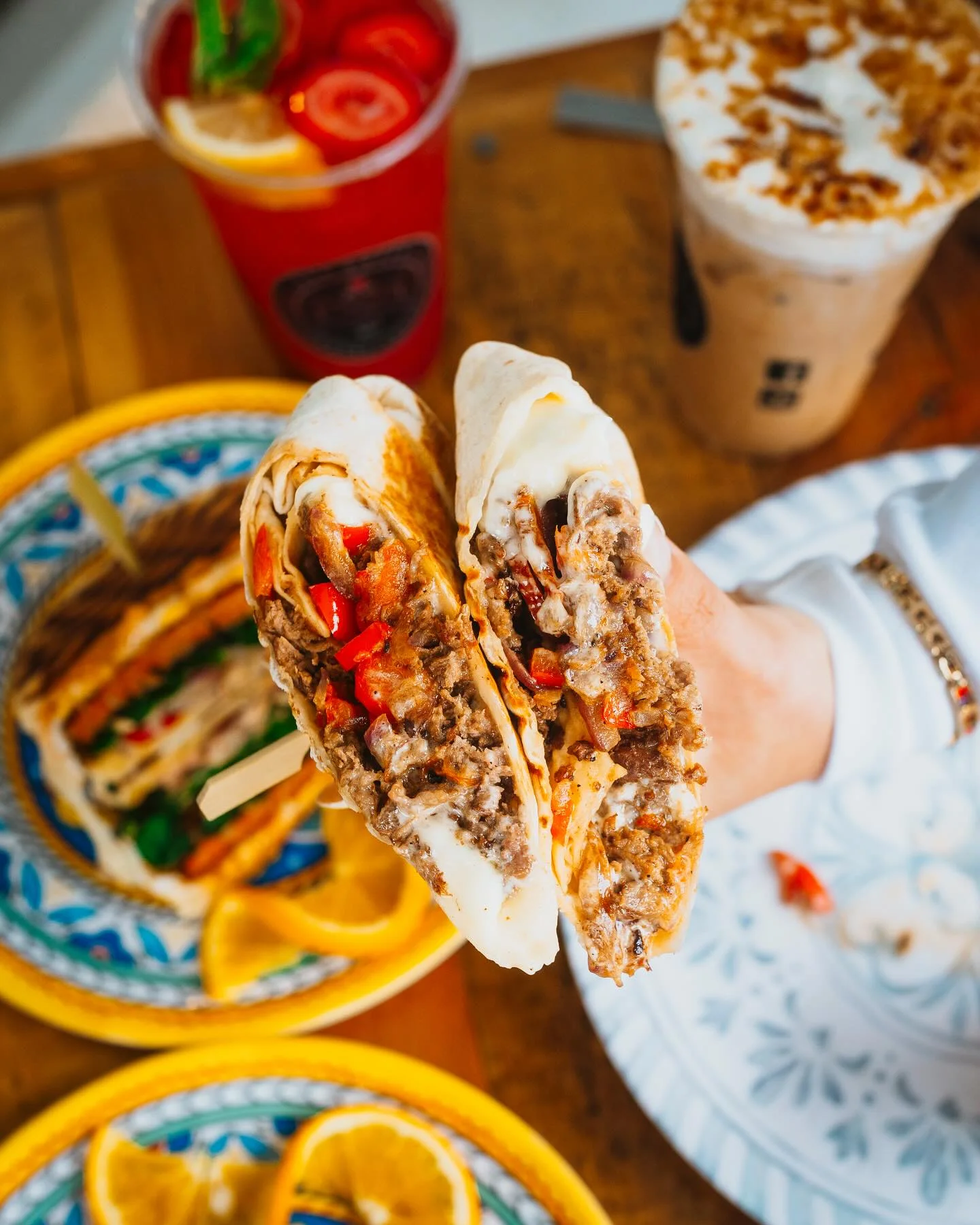 The Steak & Cheese Burrito