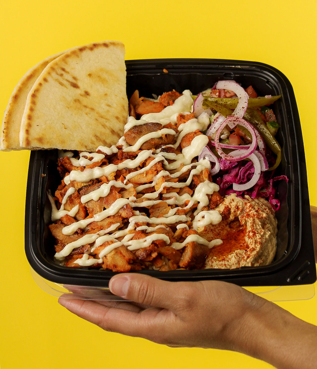 A platter from Gyros by Ali