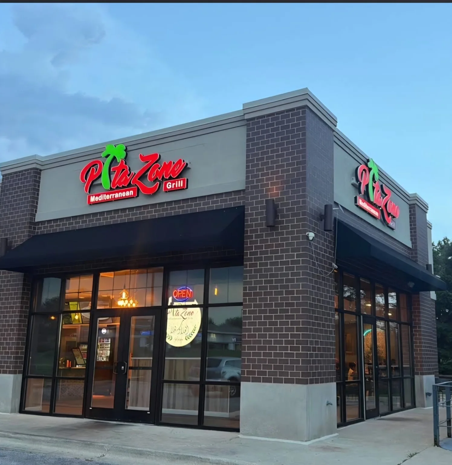 Pita Zone Geneva storefront at 1441 S Randall Road