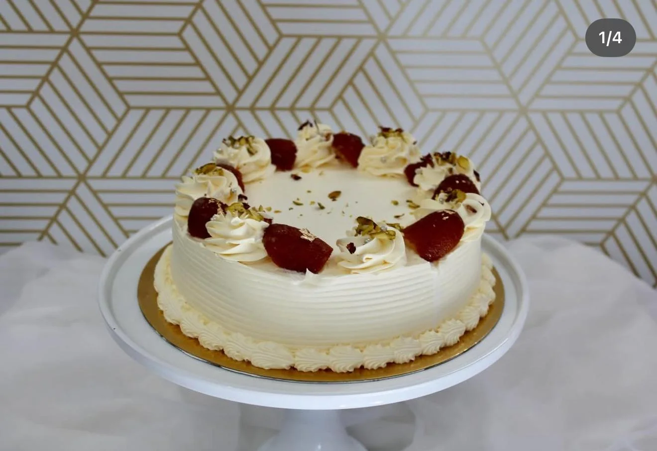 Gulab Jamun Cake