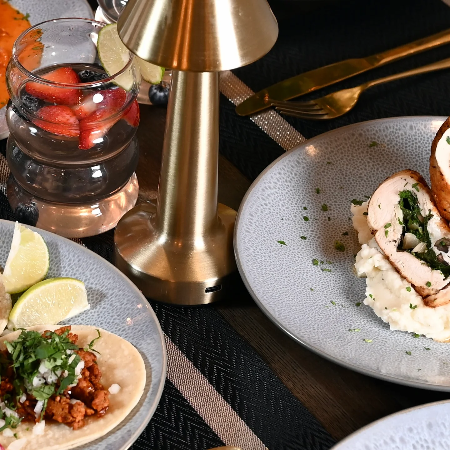 A beautifully plated dish featuring vibrant colors and fresh ingredients.