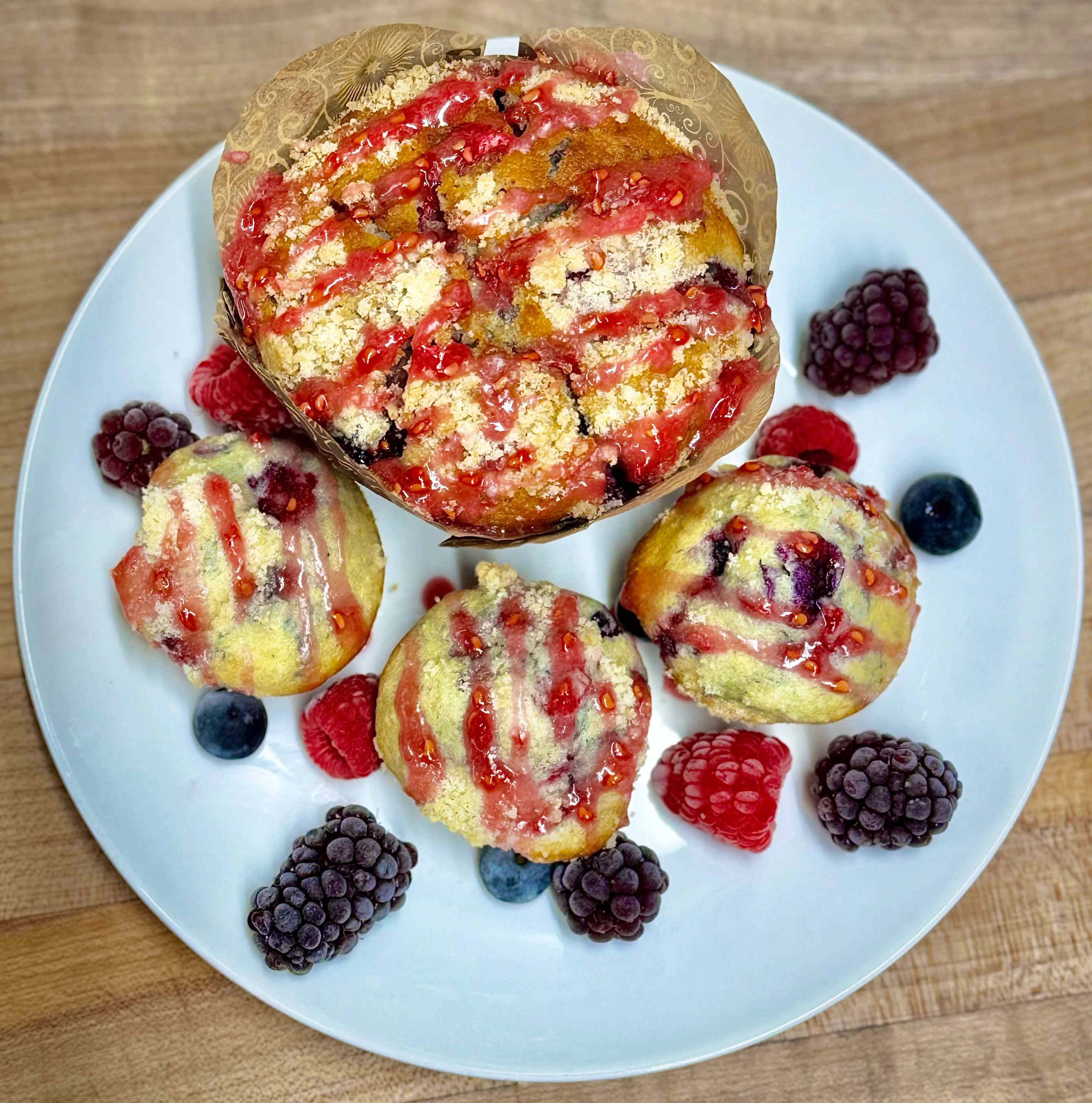Triple Berry Muffin