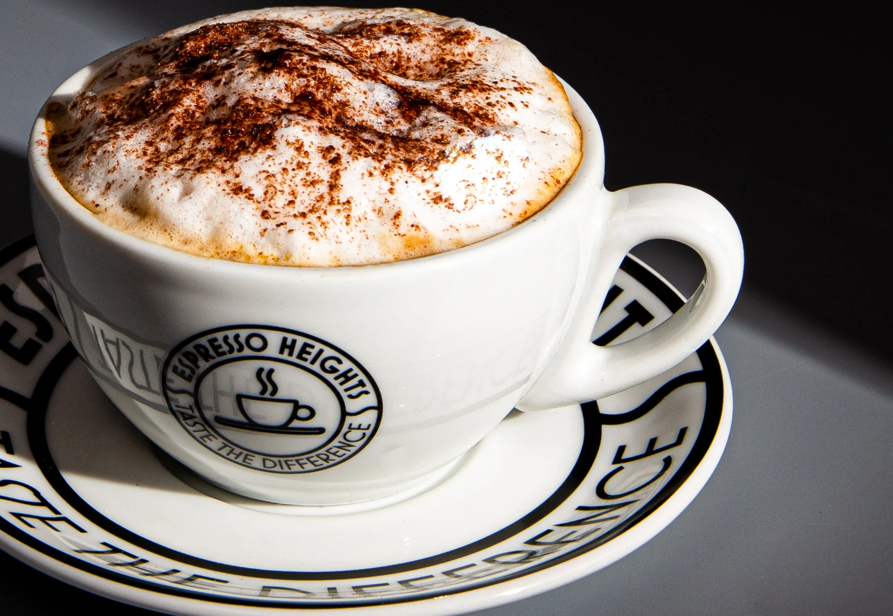 Espresso Heights Cappuccino drink