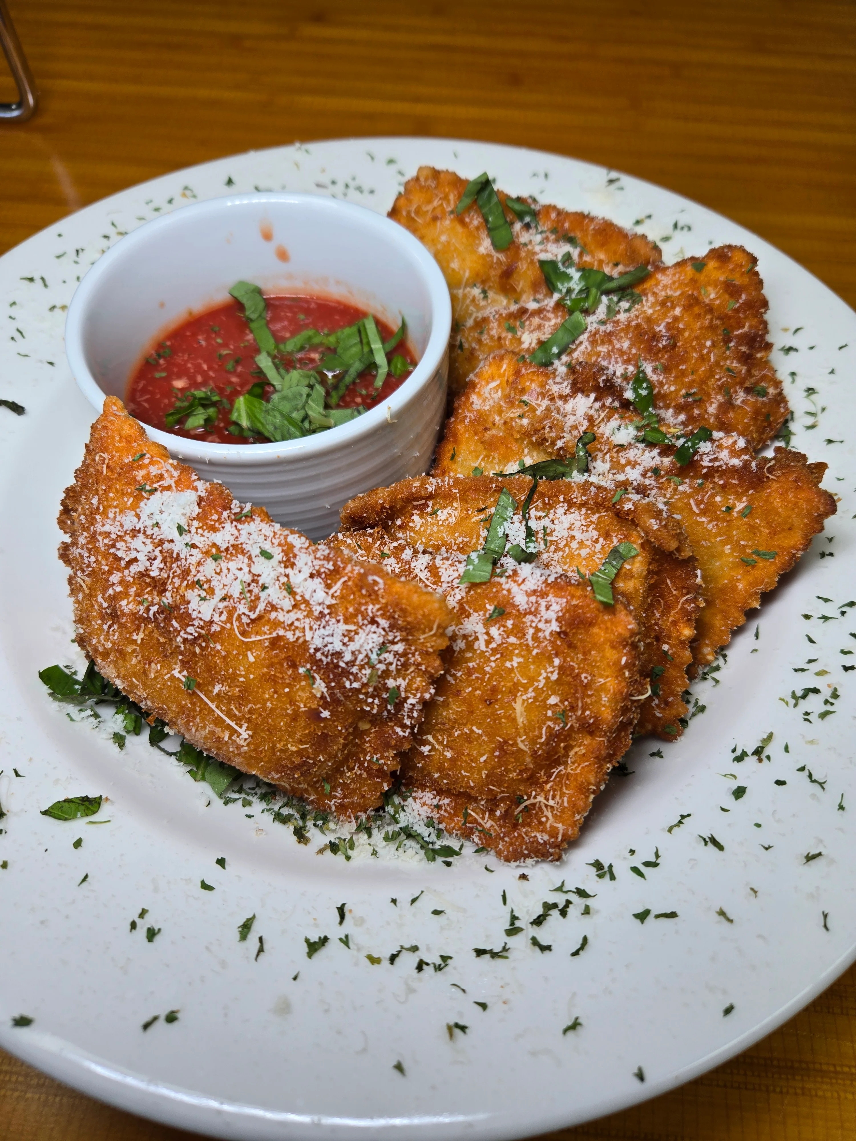 Fried Pizza Bites