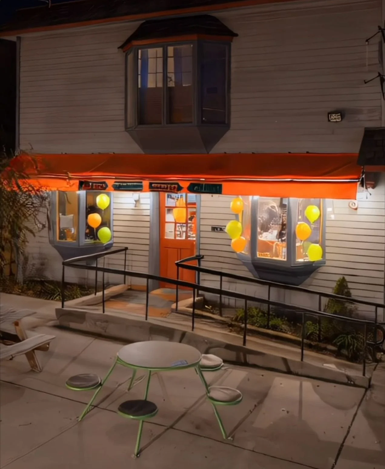 Vibrant exterior of Food Street restaurant in Princeton, New Jersey