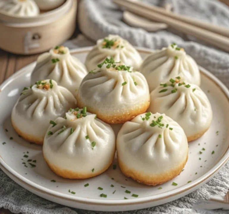 D20 Pan fried vegetable mini bun (5pcs)素菜生煎包（5pcs）