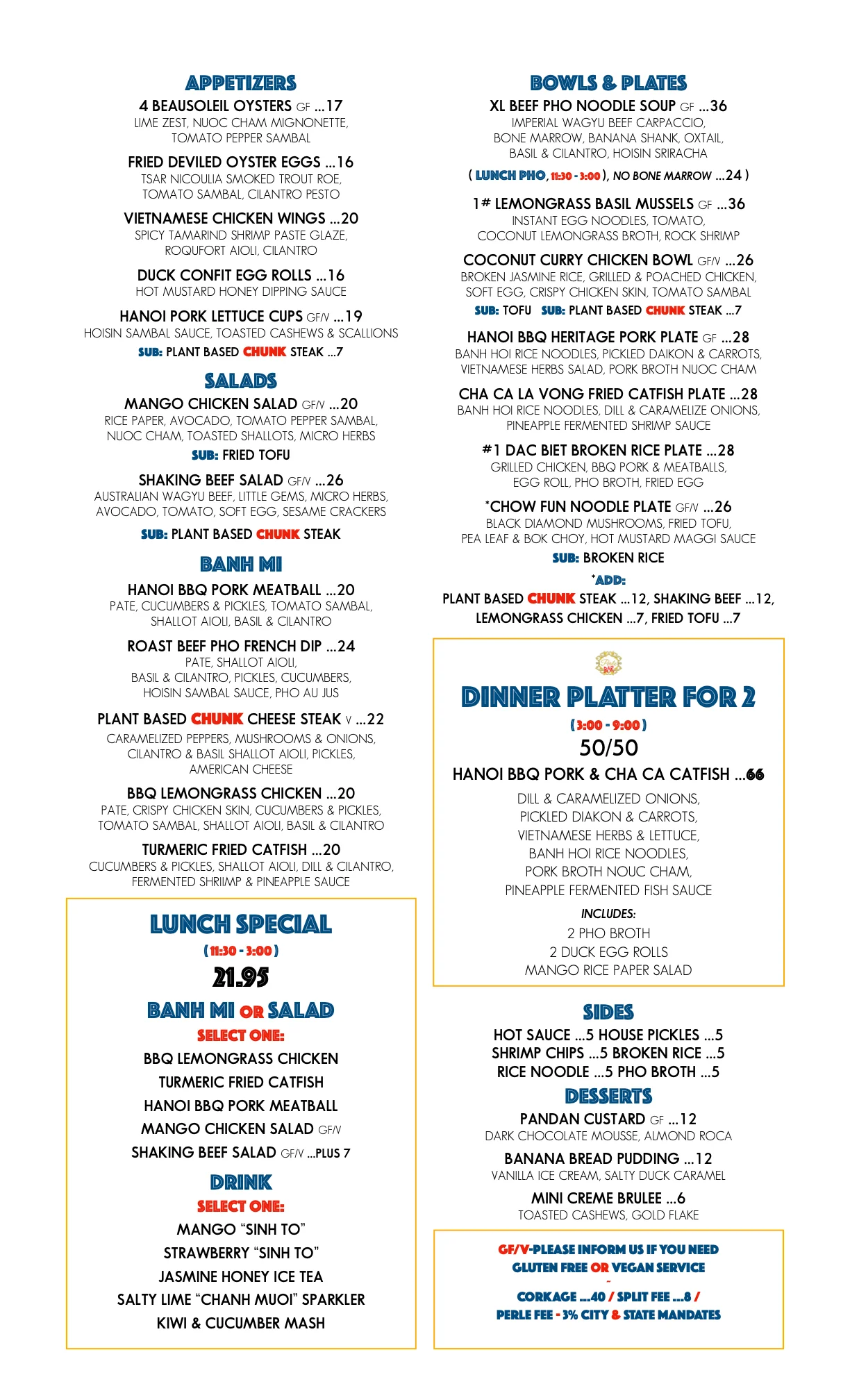 All-day menu featuring a variety of delicious dishes.